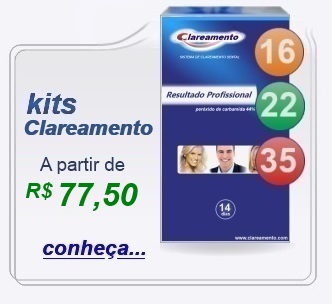 kit clareamento dental
